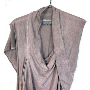 All Saints Lavender Grey Wash Tunic Dress